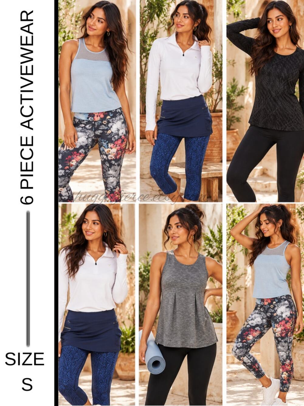 ✨ Size Small Activewear Lot – 6 Pieces ✨Athleta Sweaty Betty Lands End A&F
